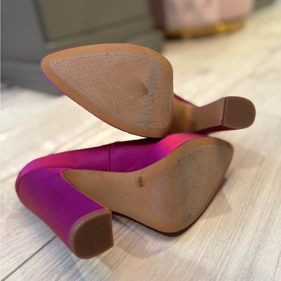 Jessica Simpson Glynis Fuchsia Platform Heels - Picture 5 of 8